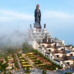 Toan canh nui ba den